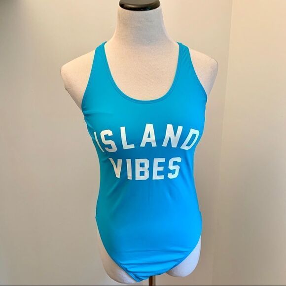 New! Island Vibes One Piece Tank Style Sz XXL - Picture 2 of 6